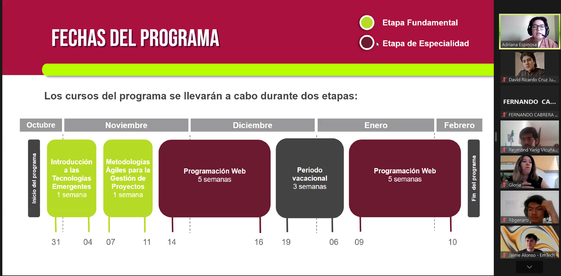 Calendario